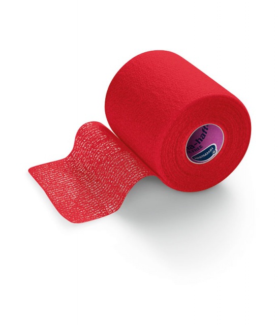 Бинт когезивный Hartmann Peha-haft Color фиксир крепир ткань цв красный 4см х 4м