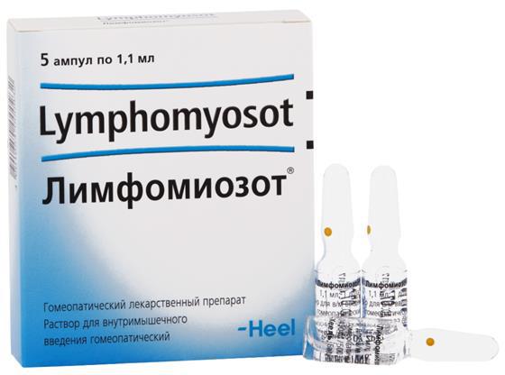 Лимфомиозот р-р для в/м вв гомеопат 1,1мл N5 амп ПК