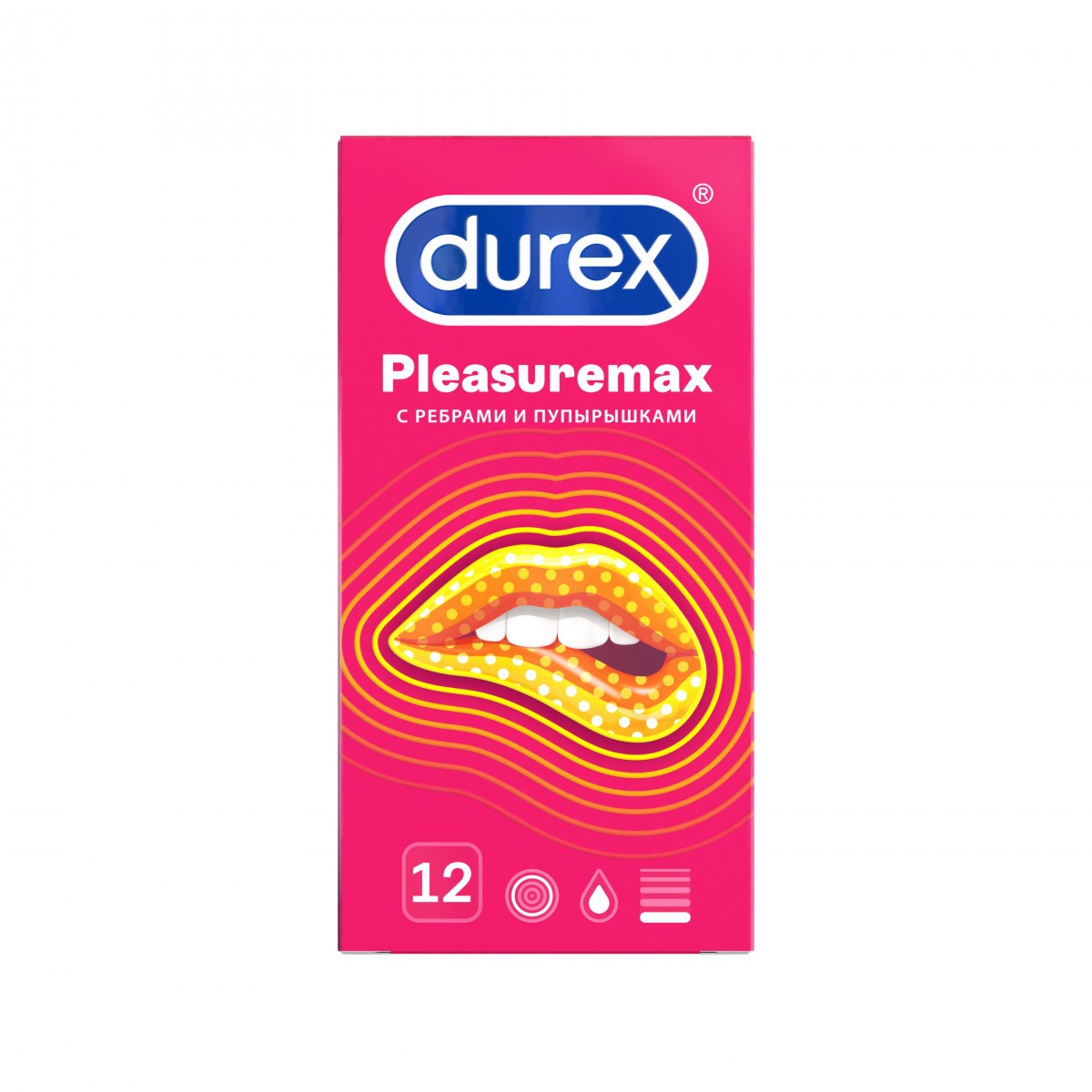 Презервативы DUREX Pleasuremax N12 уп