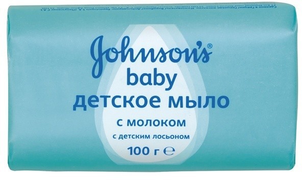 Johnsons Baby Мыло детское с молоком 100г