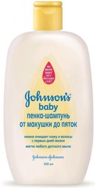 Johnsons Baby Шампунь-пенка От макушки До пяточек 300мл