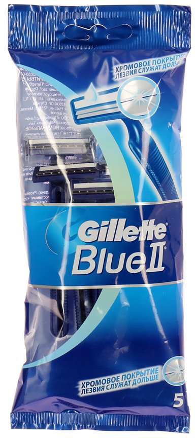 Gillette Станок для бритья Blue II N5 уп