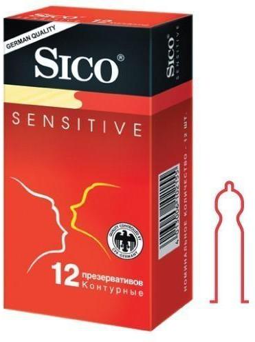 Презервативы SICO Sensitive контурные N12 уп