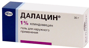 Далацин гель д/наружн пр 1% 30г N1 туба ПК