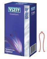 Презервативы VIZIT hi-tech Comfort оригинальной формы N12 уп