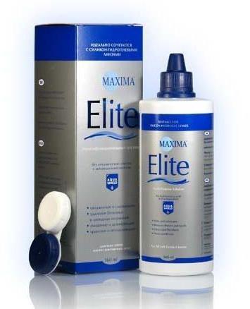 MAXIMA Elite Раствор универсальный для всех видов мягких контактных линз 360мл N1 фл (контейнер) ПК