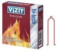 Презервативы VIZIT hi-tech Erection с возбуждающей смазкой N3 уп