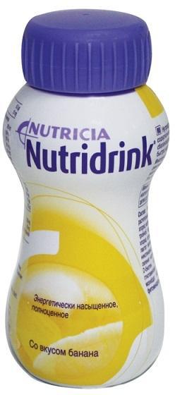 Nutridrink Питание специализированное жидкое банан 200мл