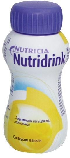 Nutridrink Питание специализированное жидкое ваниль 200мл