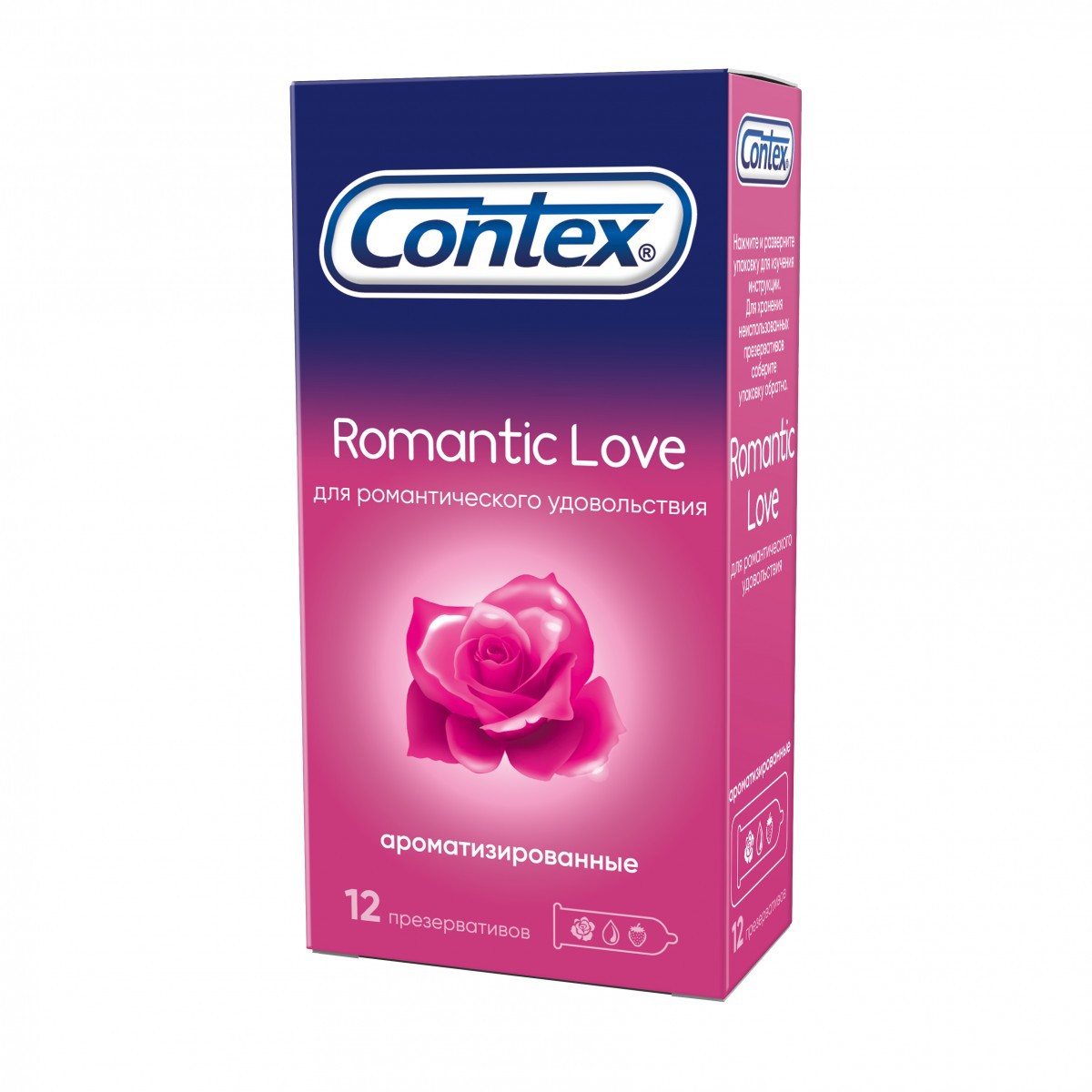 Презервативы CONTEX Romantic Love ароматизированные N12 уп