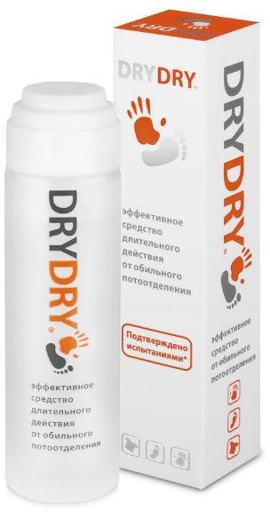 DryDry Classic Dab-On Средство от обильного потовыделения длительного действия (до 7 дней) 35мл