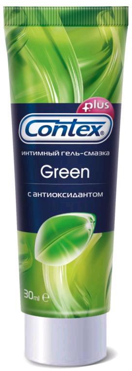 Гель-смазка интимный CONTEX Green с антиоксидантом 30мл