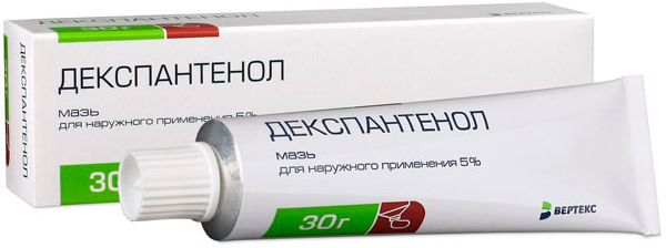 Декспантенол-ВЕРТЕКС мазь д/наружн пр 5% 30г N1 туба ПК