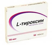 L-Тироксин таб 50мкг N50 уп кнт-яч ПК