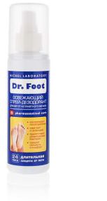 Dr. Foot Освежающий спрей-дезодорант для ног от неприятного запаха 150мл