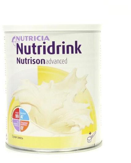 Nutrison advanced Nutridrink смесь сухая д/энтерального питания 322г бан