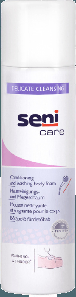 SENI Care Пенка для мытья и ухода за телом 250мл фл