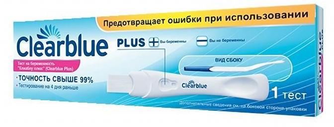 Тест на беременность Clearblue Plus N1 уп
