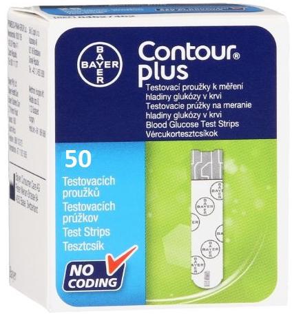Тест-полоски для глюкометра CONTOUR Plus N50 уп