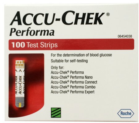 Тест-полоски для глюкометра Акку-Чек Performa N100 уп