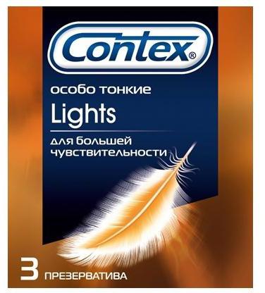 Презервативы CONTEX Lights особо тонкие N30 уп