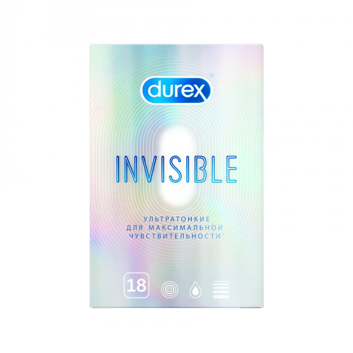 Презервативы DUREX Invisible ультратонкие N18 уп