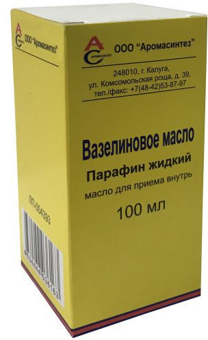 Вазелиновое масло д/внут пр 100мл N1 фл