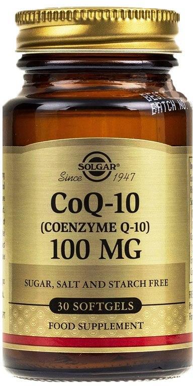Solgar Коэнзим Q10-100 мг капс 462мг N30 бан