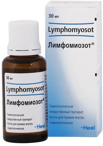 Лимфомиозот кап д/внут пр гомеопат 30мл N1 фл-кап ПК