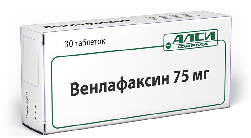 Венлафаксин-АЛСИ таб 75мг N30 уп кнт-яч ПК <10*3>