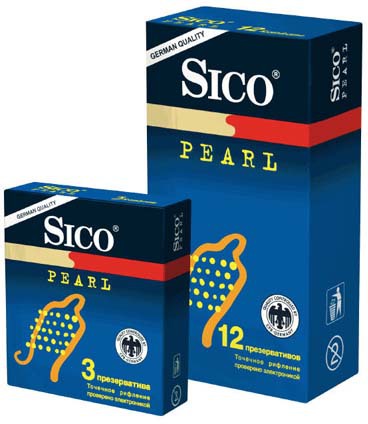 Презервативы SICO Pearl точечное рифление N3 уп