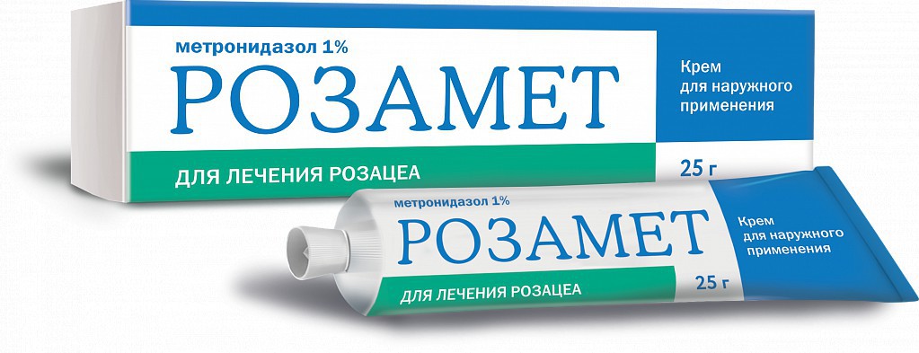 Розамет крем д/наружн пр 1% 25г N1 туба ПК
